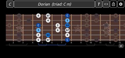 Guitar Scales & Patterns Lite اسکرین شاٹ 3