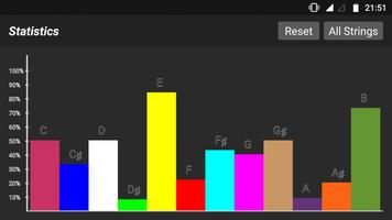 Guitar Fretboard Quiz & Tuner اسکرین شاٹ 2