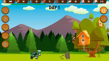 Zombie Forest HD تصوير الشاشة 1