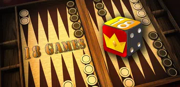 Backgammon 18 Games