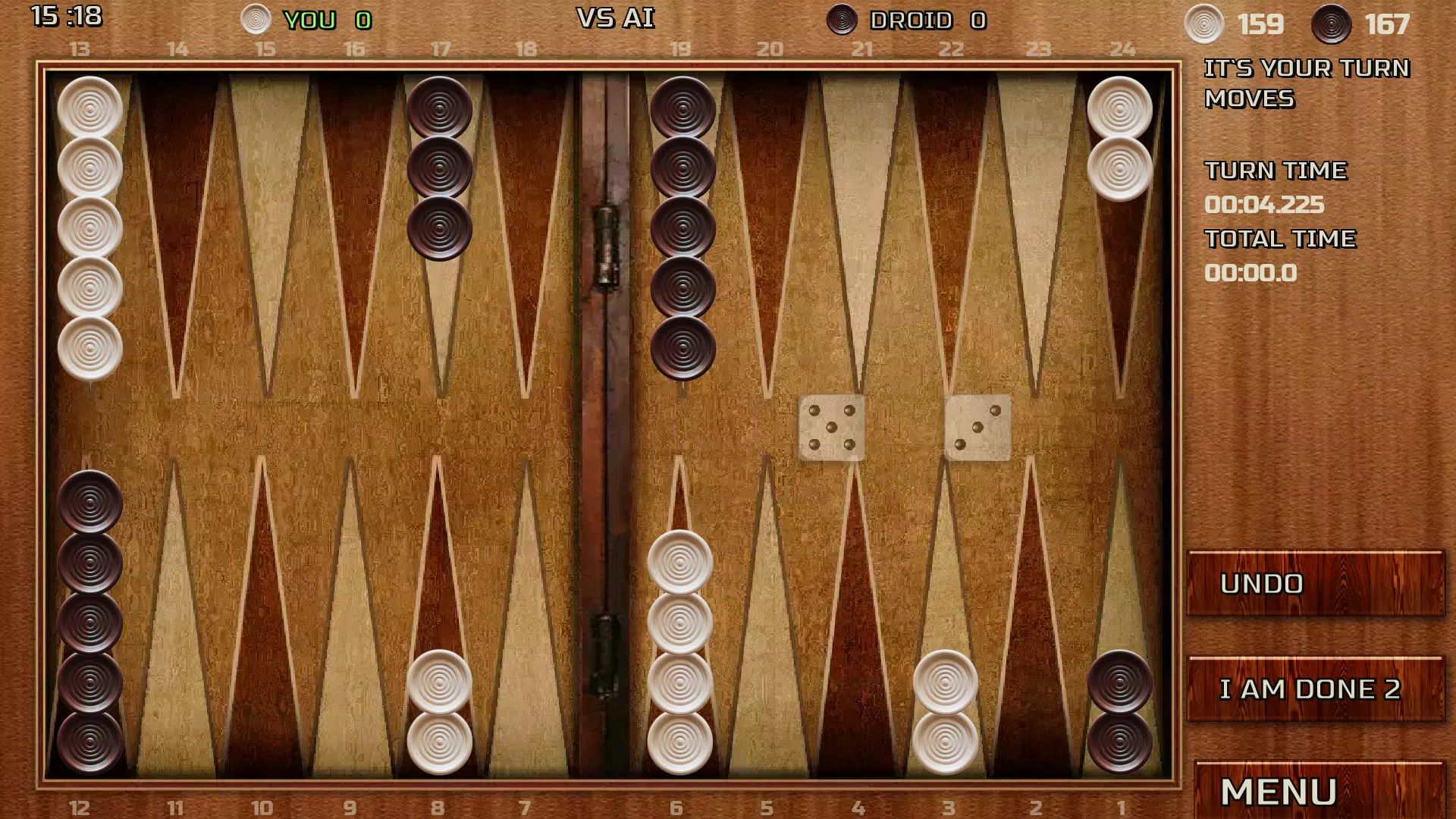 Backgammon - 18 Games APK für Android herunterladen