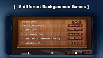 Backgammon Games : 18 capture d'écran 1