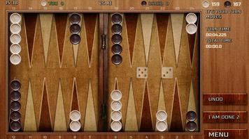 Backgammon 18 poster