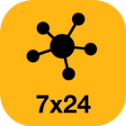 Taxi 7x24 Connect Zeichen