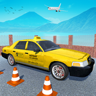 Taxi-Spiele Auto-Fahrsimulator Zeichen