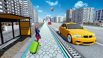Simulateur d jeux voiture taxi capture d'écran 3
