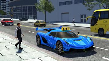Taxi Driving Games  Simulator Plakat