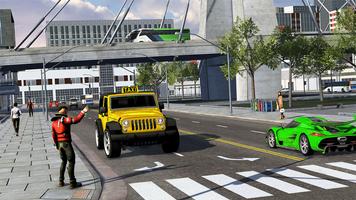 Taxi Driving Games  Simulator capture d'écran 2