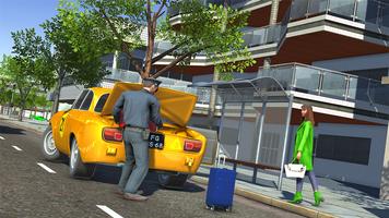 Taxi Driving Games  Simulator capture d'écran 3