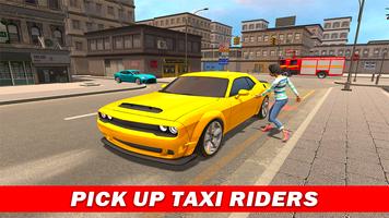 Taxi Simulator 2020 - Modern Taxi Driving Games Affiche