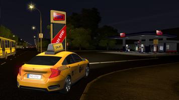 Taxi Driving Simulator Game 3D capture d'écran 3