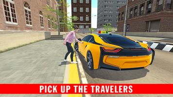 Real Taxi Simulator - New Taxi Driving Games 2020 capture d'écran 3