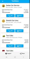 Compare Taxi Rates, Ride sharing, Sedan Car & Limo 스크린샷 3