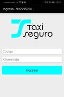 Taxi Seguro Conductor Affiche