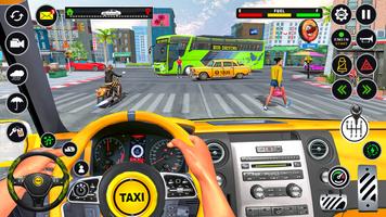 US Taxi Car Parking Simulator capture d'écran 2