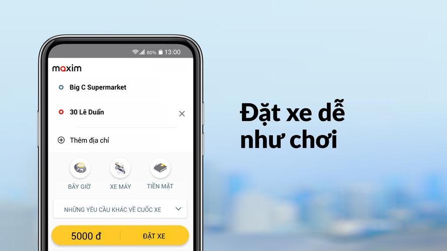 Tải Xuống Apk Maxim: Đặt Xe Và Giao Hàng Cho Android