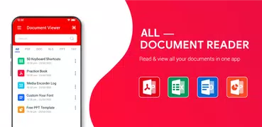 PDF Reader - XLSX, DOCX Viewer