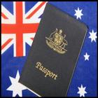 Australia passport アイコン