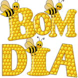 Figurinhas Bom dia Boa tarde e Boa noite (NOVOS)