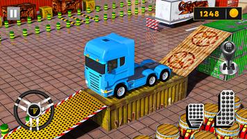 Truck Car Parking Truck Games Affiche