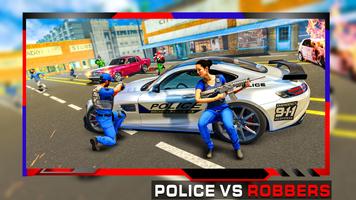 Police Car Chase 3D Car Games 스크린샷 1