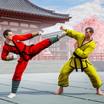combat de gym de kung fu icon