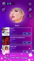 Taylor Swift Music Tiles Hop Affiche