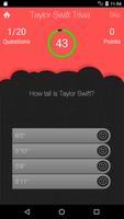 Unofficial Taylor Swift Trivia Quiz Game capture d'écran 1