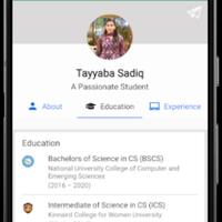 Tayyaba's CV capture d'écran 1
