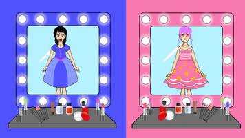 Chibi Dolls:Girl Dress Up Game capture d'écran 1