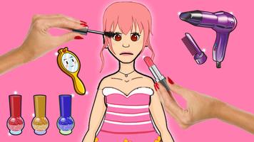 Chibi Dolls:Girl Dress Up Game capture d'écran 2