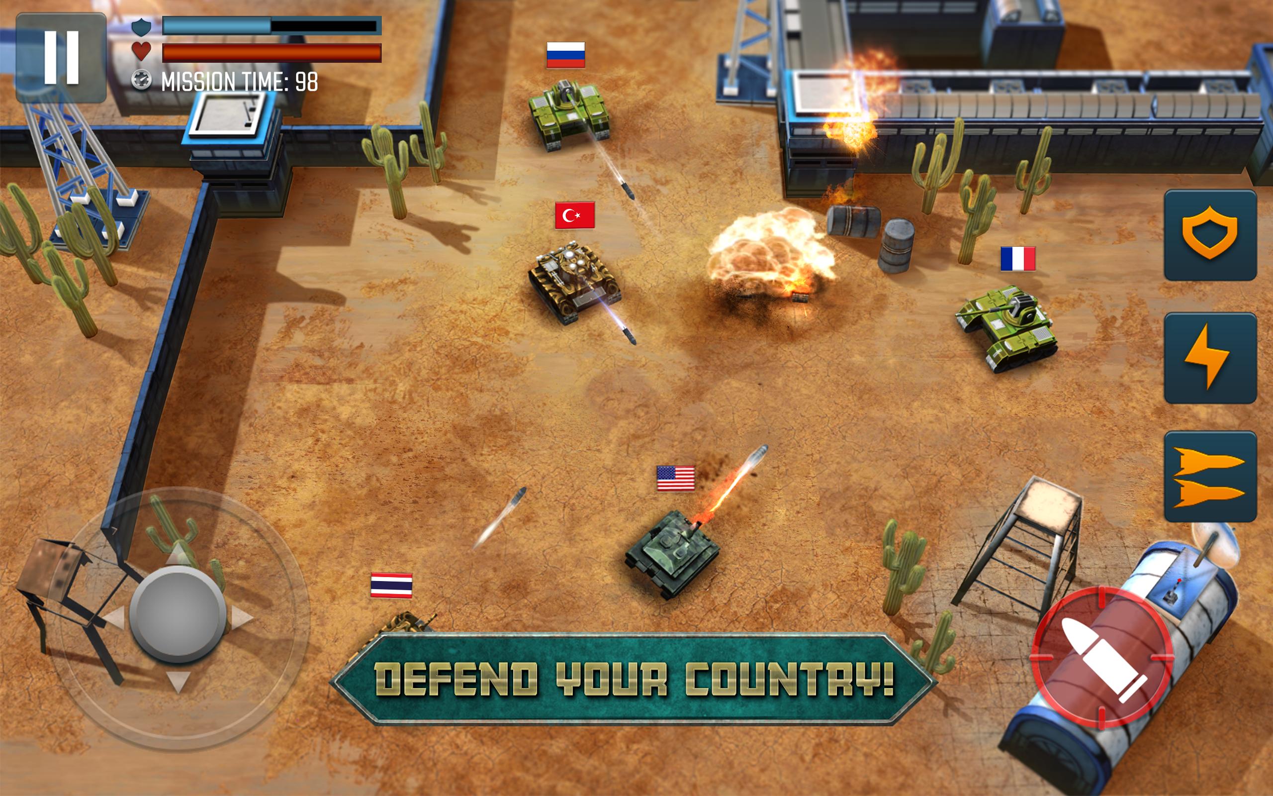 Batlle tanks