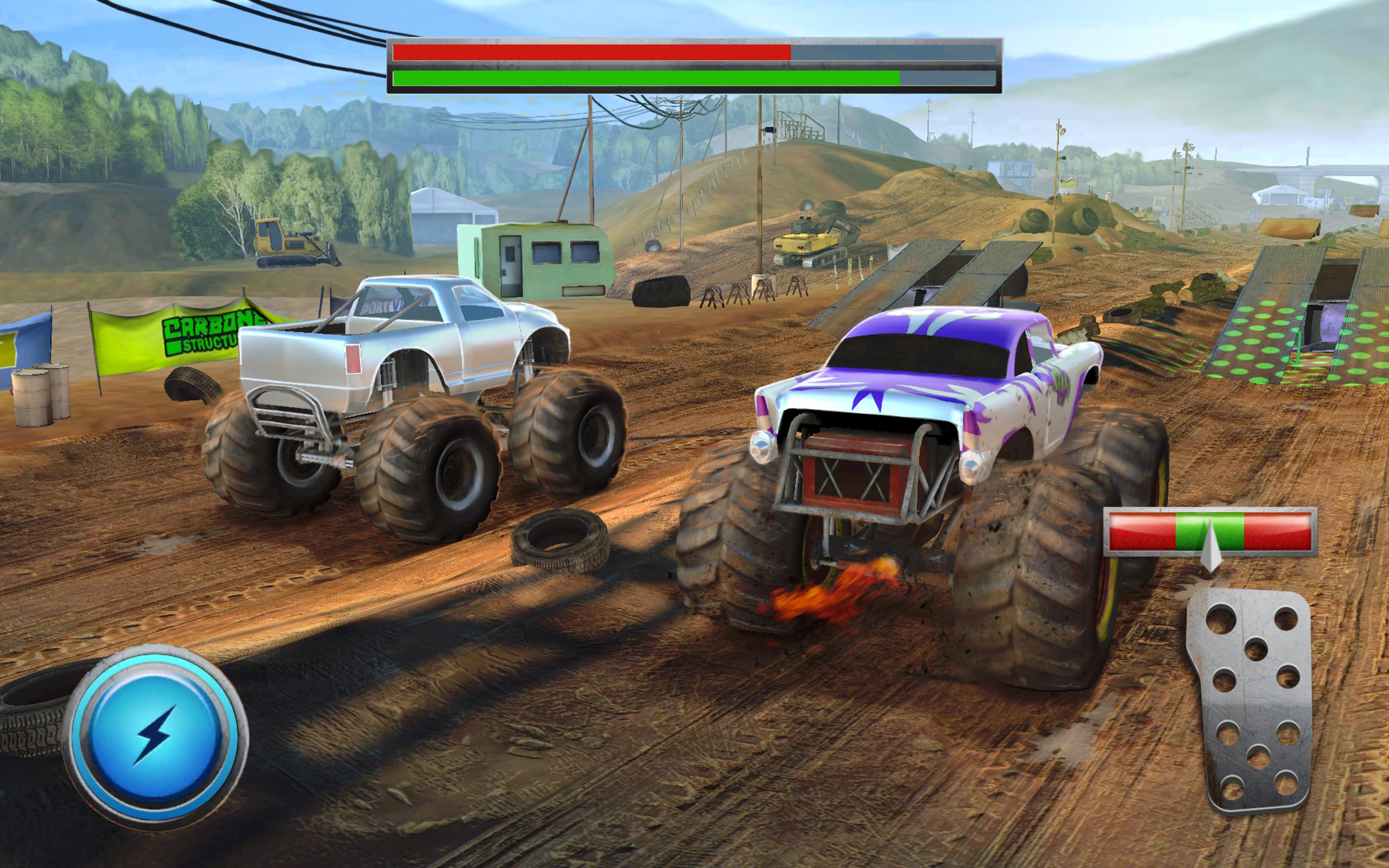 Игру большую машинки. Игра монстр траки рейсинг. Xtreme Racing 2. Extreme Offroad Racing Rally 2. Игра на андроид Монстер траки.