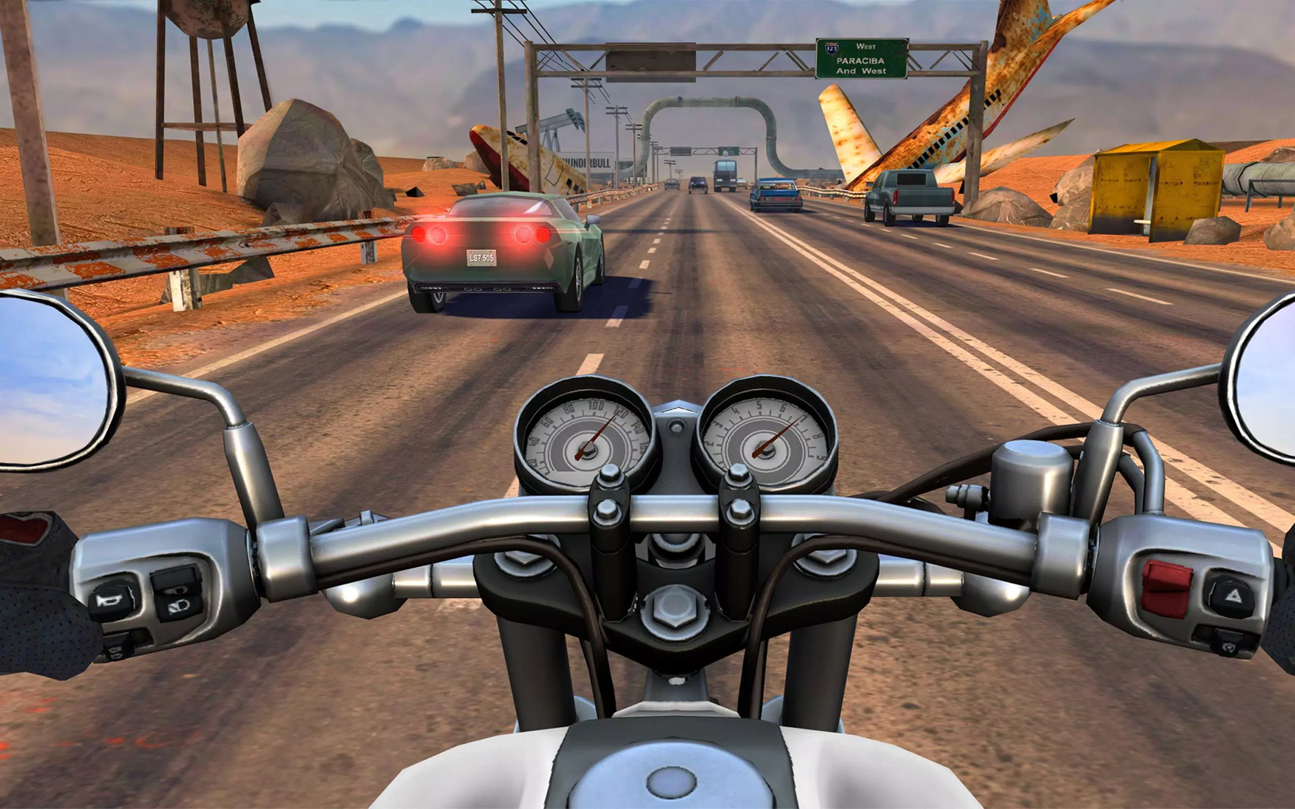 Игра Traffic Racer Moto