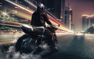 Moto Race 3D: Street Bike Raci capture d'écran 1