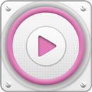 PlayerPro Cloudy Pink Skin aplikacja
