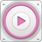 PlayerPro Cloudy Pink Skin icône