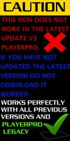 SKIN FOR PLAYERPRO WALKY BLUE Affiche