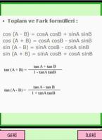 AYT TYT YKS Matematik Formülle स्क्रीनशॉट 1