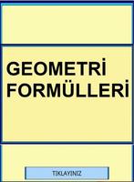 Geometri Formülleri 1 YGS LYS Affiche
