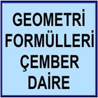 Geometri Formülleri Çember TYT icône