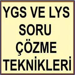 YGS LYS TEST ÇÖZME TEKNİKLERİ APK Herunterladen