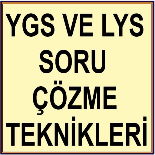 YGS LYS TEST ÇÖZME TEKNİKLERİ