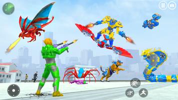 Iron Hero : Animal Robot Games capture d'écran 3