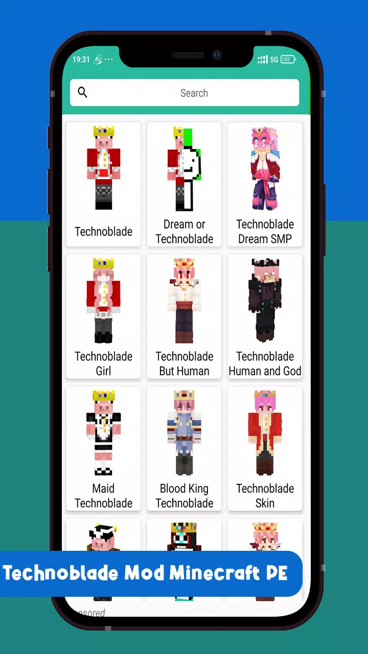 Download do APK de Technoblade Skins for MCPE para Android