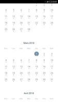 Almanax Touch - Calendrier des syot layar 1