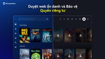 Trình duyệt Web TV BrowseHere ảnh chụp màn hình 1