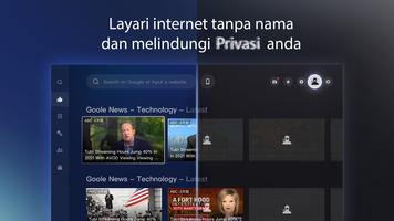 Pelayar Web TV - BrowseHere untuk Android TV syot layar 1