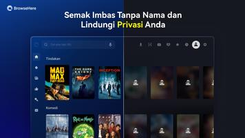 Pelayar Web TV - BrowseHere syot layar 1