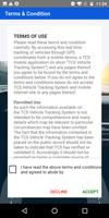 TCS Vehicle Tracking System capture d'écran 1